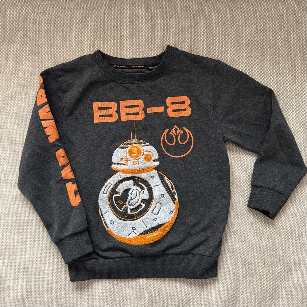 Star Wars Official BB-8 sweatshirt size 6